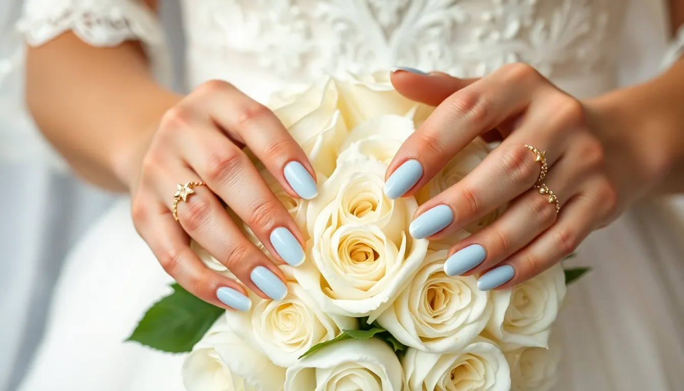 50+ Stunning Wedding Nail Ideas for the Bride: From Classic to Bold Designs 8 50+ Stunning Wedding Nail Ideas for the Bride: From Classic to Bold Designs 7