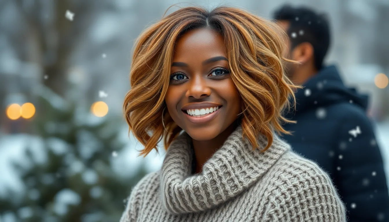 Winter Hair Color Ideas for Black Women: 2025's Hottest Shades & Styling Tips 8 Winter Hair Color Ideas for Black Women: 2025's Hottest Shades & Styling Tips 7