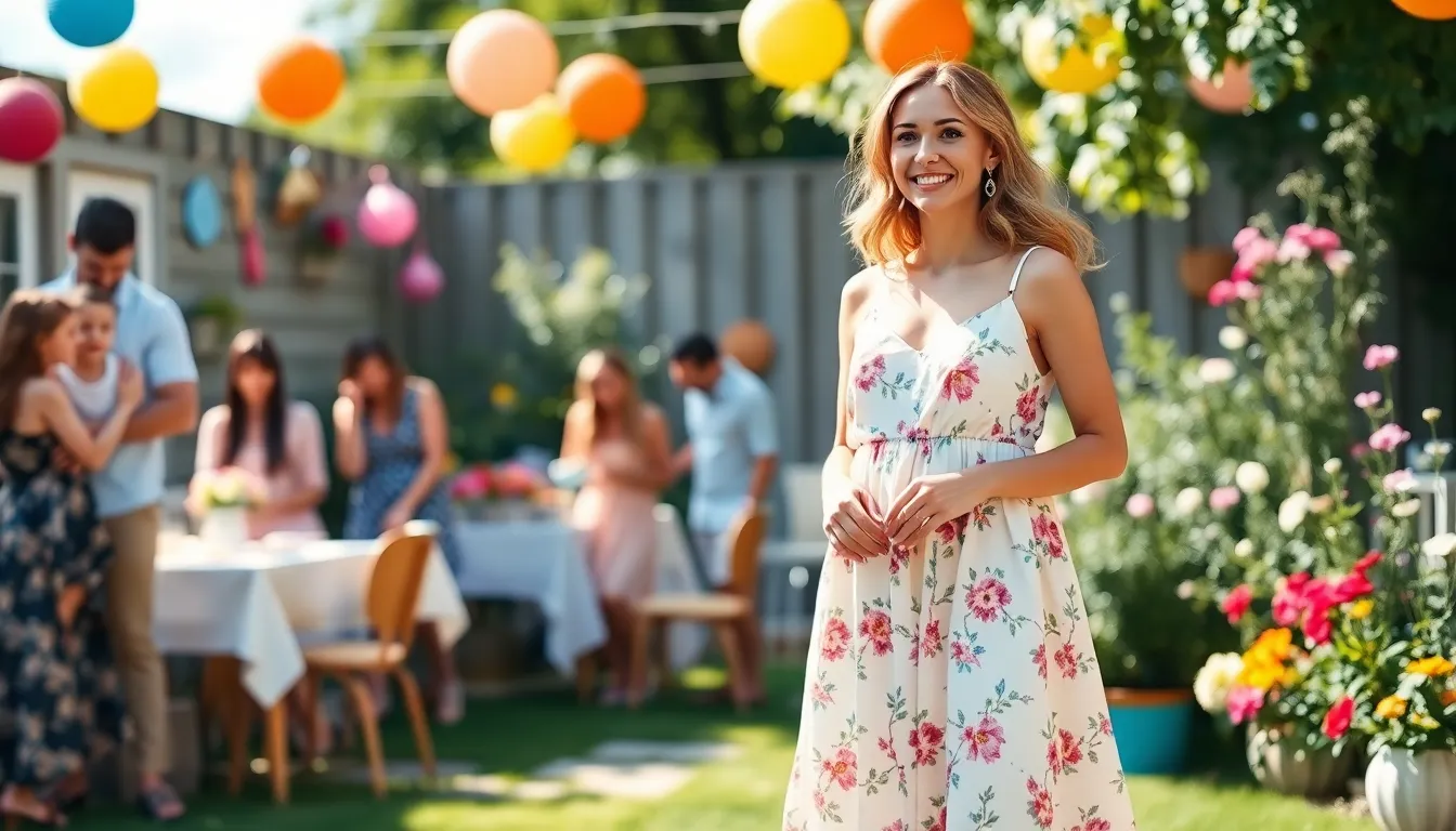 Summer Baby Shower Guest Outfits: 15+ Chic & Comfortable Looks That Photograph Beautifully 10 Summer Baby Shower Guest Outfits: 15+ Chic & Comfortable Looks That Photograph Beautifully 9