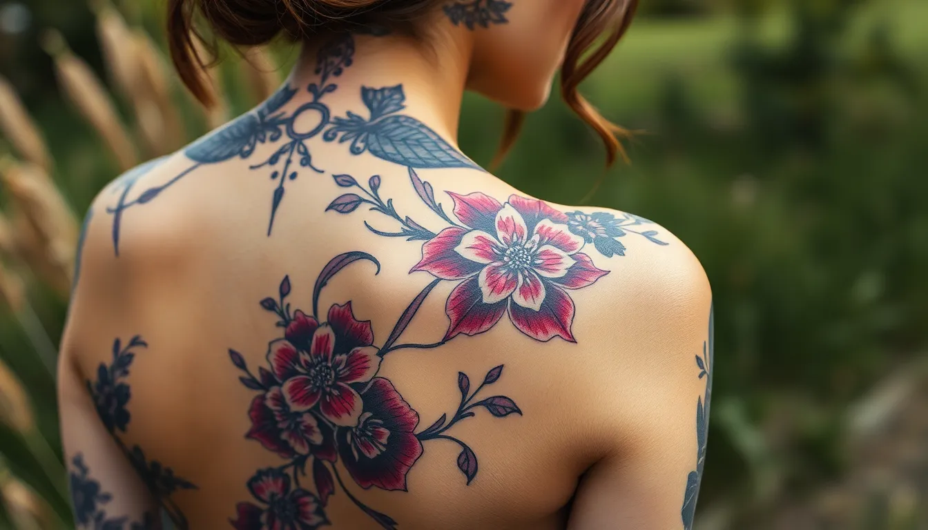 25 Stunning Back Tattoo Cover Up Ideas for Women (With Expert Tips) 10 25 Stunning Back Tattoo Cover Up Ideas for Women (With Expert Tips) 9