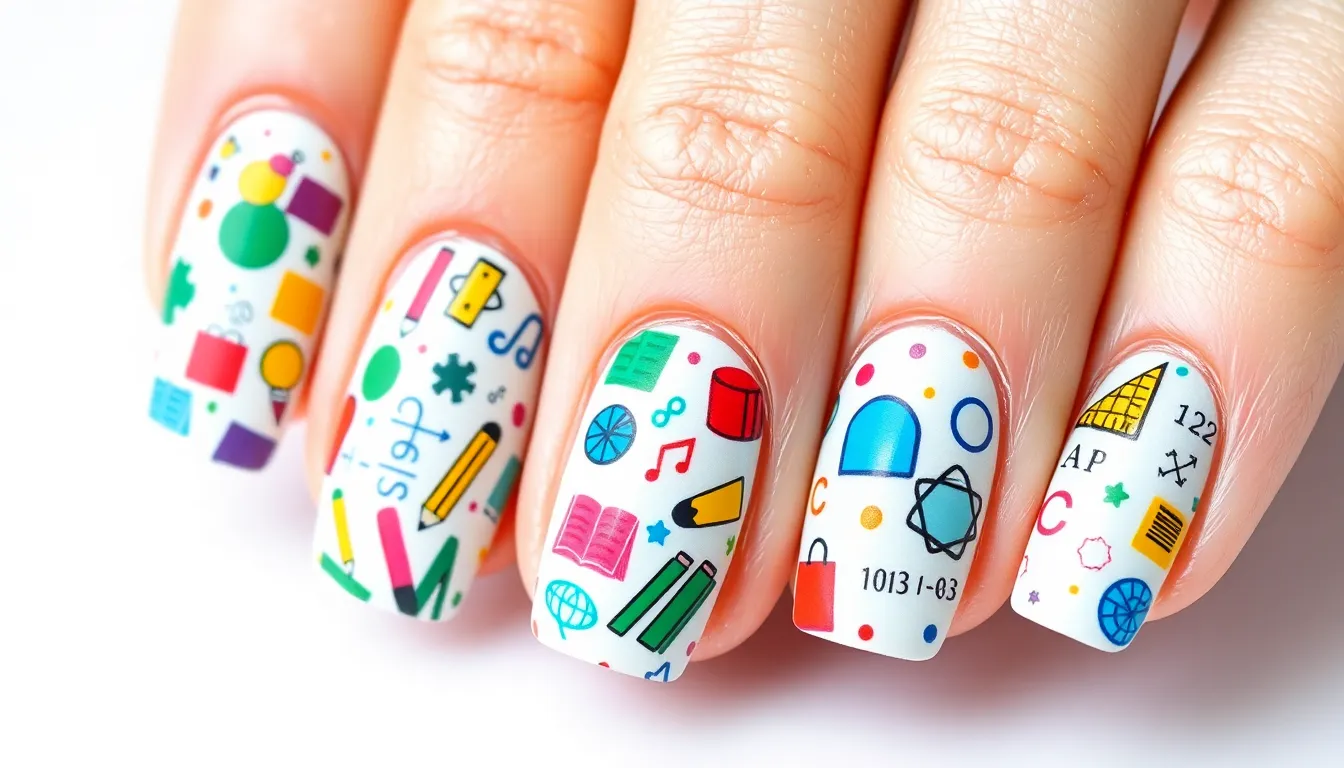 25 Cute Back to School Nail Ideas for Teens (Easy DIY Designs!) 10 25 Cute Back to School Nail Ideas for Teens (Easy DIY Designs!) 9