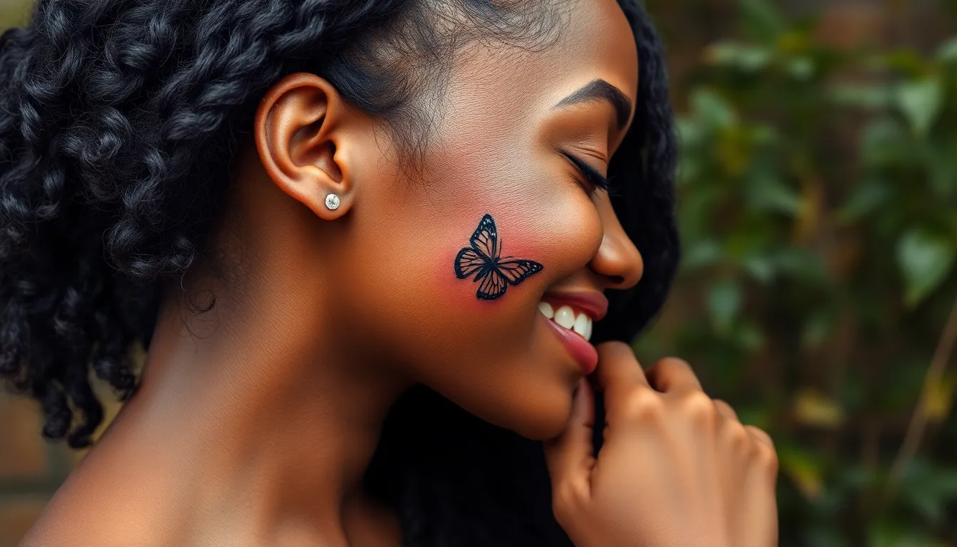 50+ Behind the Ear Tattoo Ideas for Black Women: Stunning Designs That Pop on Melanin 10 50+ Behind the Ear Tattoo Ideas for Black Women: Stunning Designs That Pop on Melanin 9