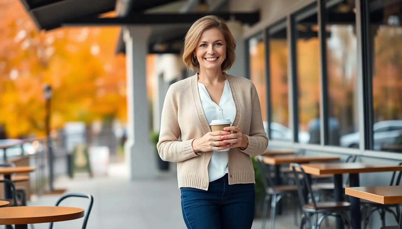 25 Chic Casual Fall Outfits for Women Over 40 That Look Effortlessly Stylish 10 25 Chic Casual Fall Outfits for Women Over 40 That Look Effortlessly Stylish 9