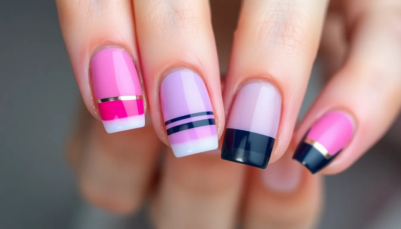 25 Cute Nail Art Designs for Short Nails That Look Amazing (Easy Ideas!) 10 25 Cute Nail Art Designs for Short Nails That Look Amazing (Easy Ideas!) 9