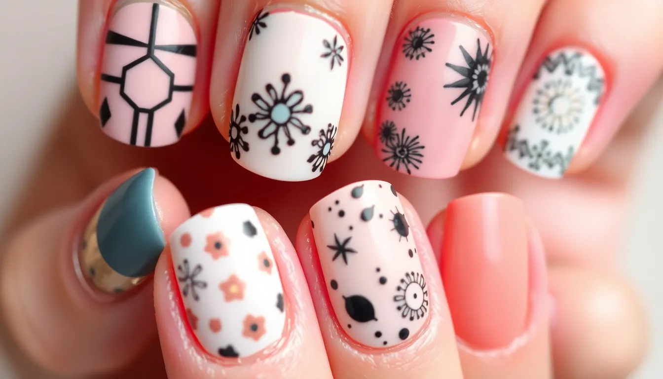 25 Easy Nail Art Ideas for Short Nails That Look Amazing (Step-by-Step Guide) 10 25 Easy Nail Art Ideas for Short Nails That Look Amazing (Step-by-Step Guide) 9