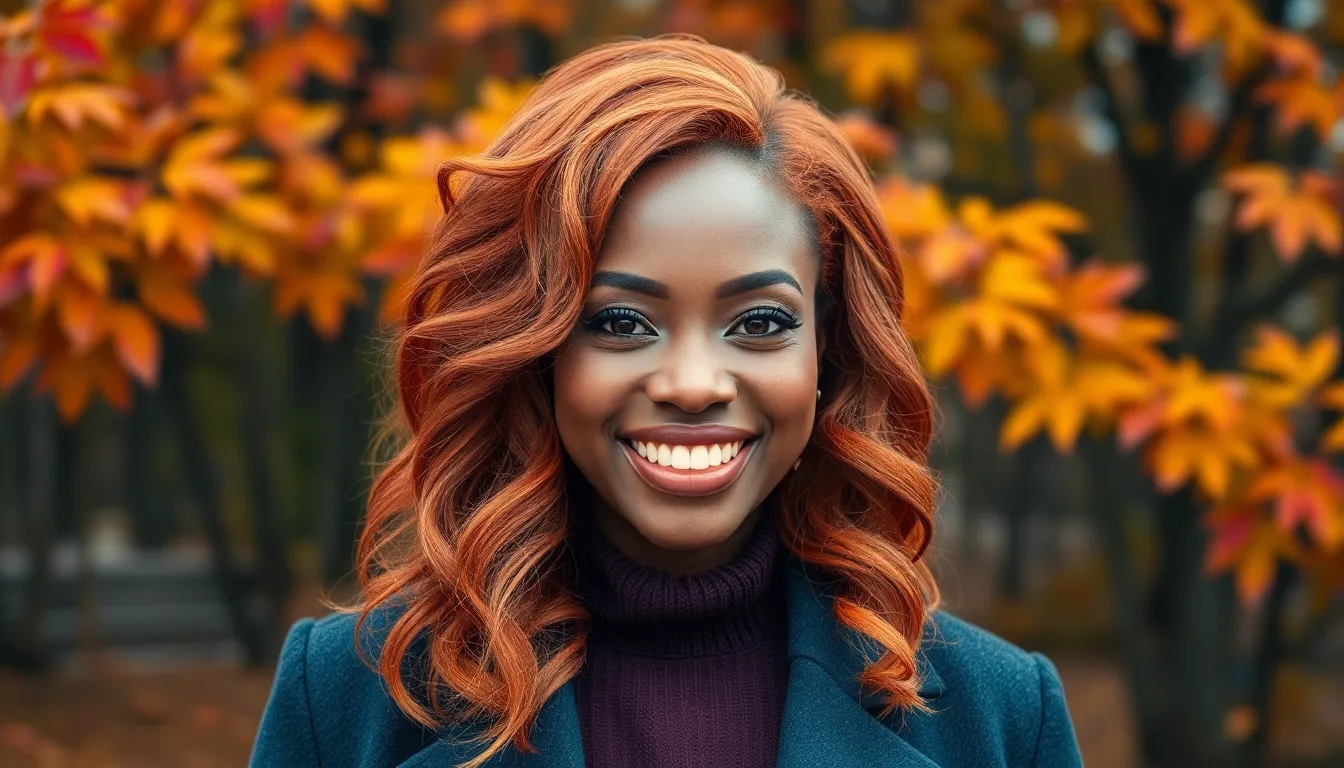 Fall Color Hair Ideas for Black Women: 8 Stunning Autumn Shades That Turn Heads 10 Fall Color Hair Ideas for Black Women: 8 Stunning Autumn Shades That Turn Heads 9