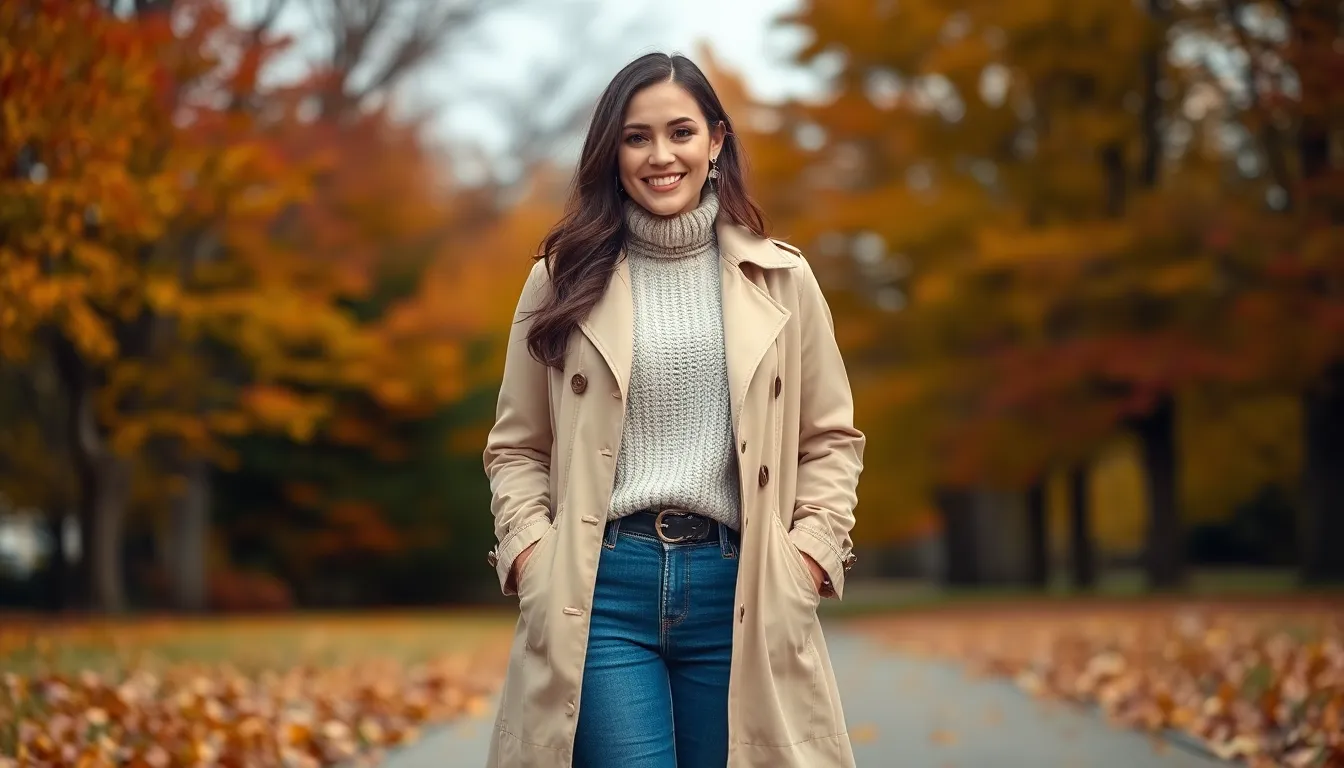 15 Stunning Fall Outfits for Mid Size Women That Actually Flatter Your Curves 10 15 Stunning Fall Outfits for Mid Size Women That Actually Flatter Your Curves 9