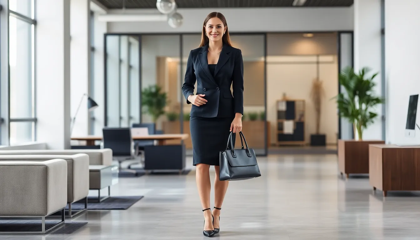 Best Formal Dress for Women Office Outfits: Professional Style Guide 2025 10 Best Formal Dress for Women Office Outfits: Professional Style Guide 2025 9