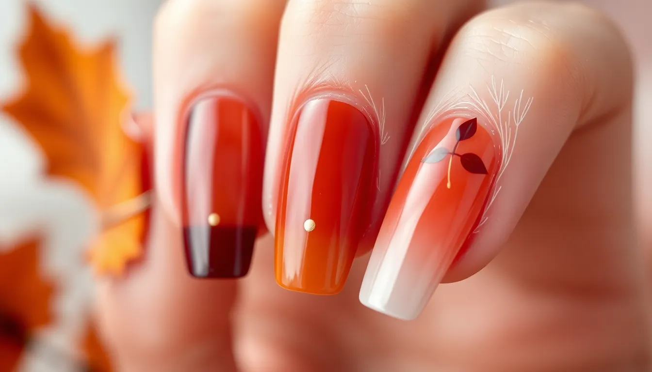 25 Stunning Gel Nail Designs for Fall Autumn (Trending 2025 Ideas) 10 25 Stunning Gel Nail Designs for Fall Autumn (Trending 2025 Ideas) 9