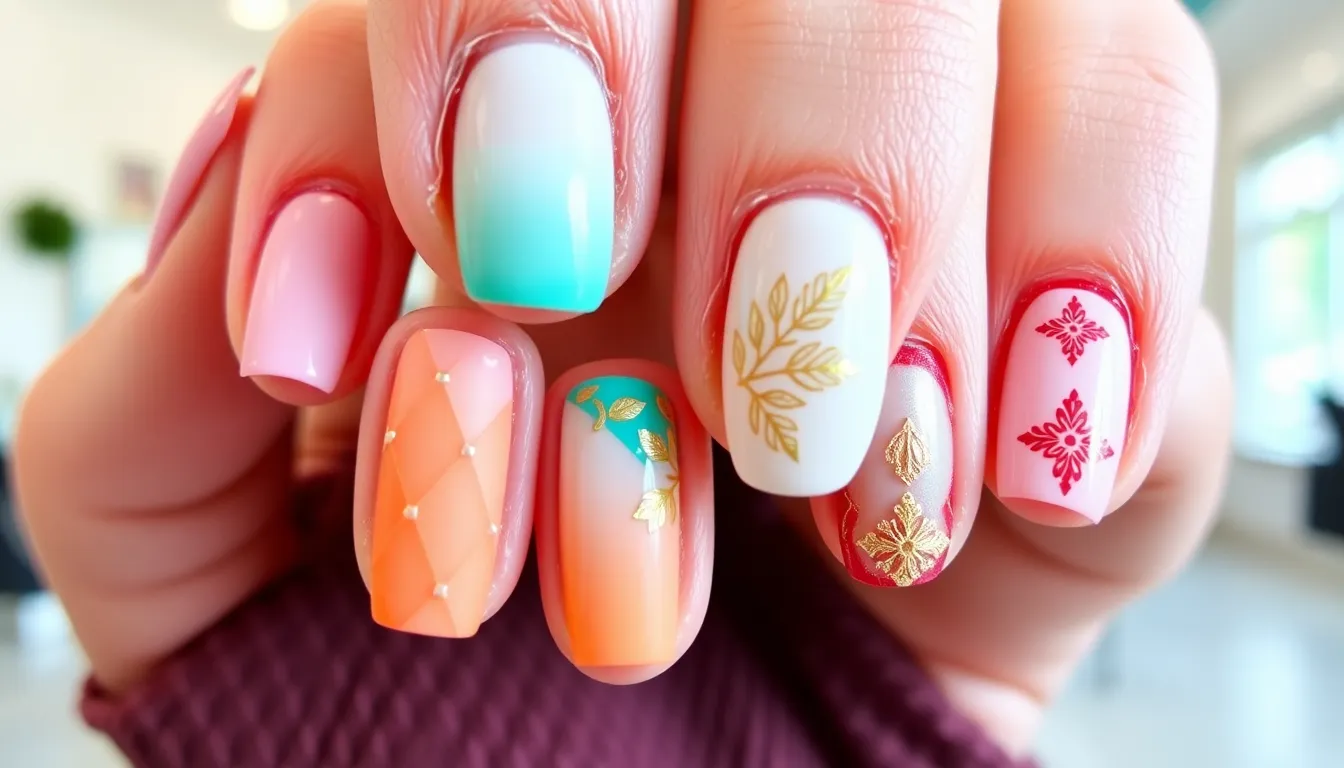 25 Stunning Gelish Nail Designs for Short Nails That Look Amazing 10 25 Stunning Gelish Nail Designs for Short Nails That Look Amazing 9