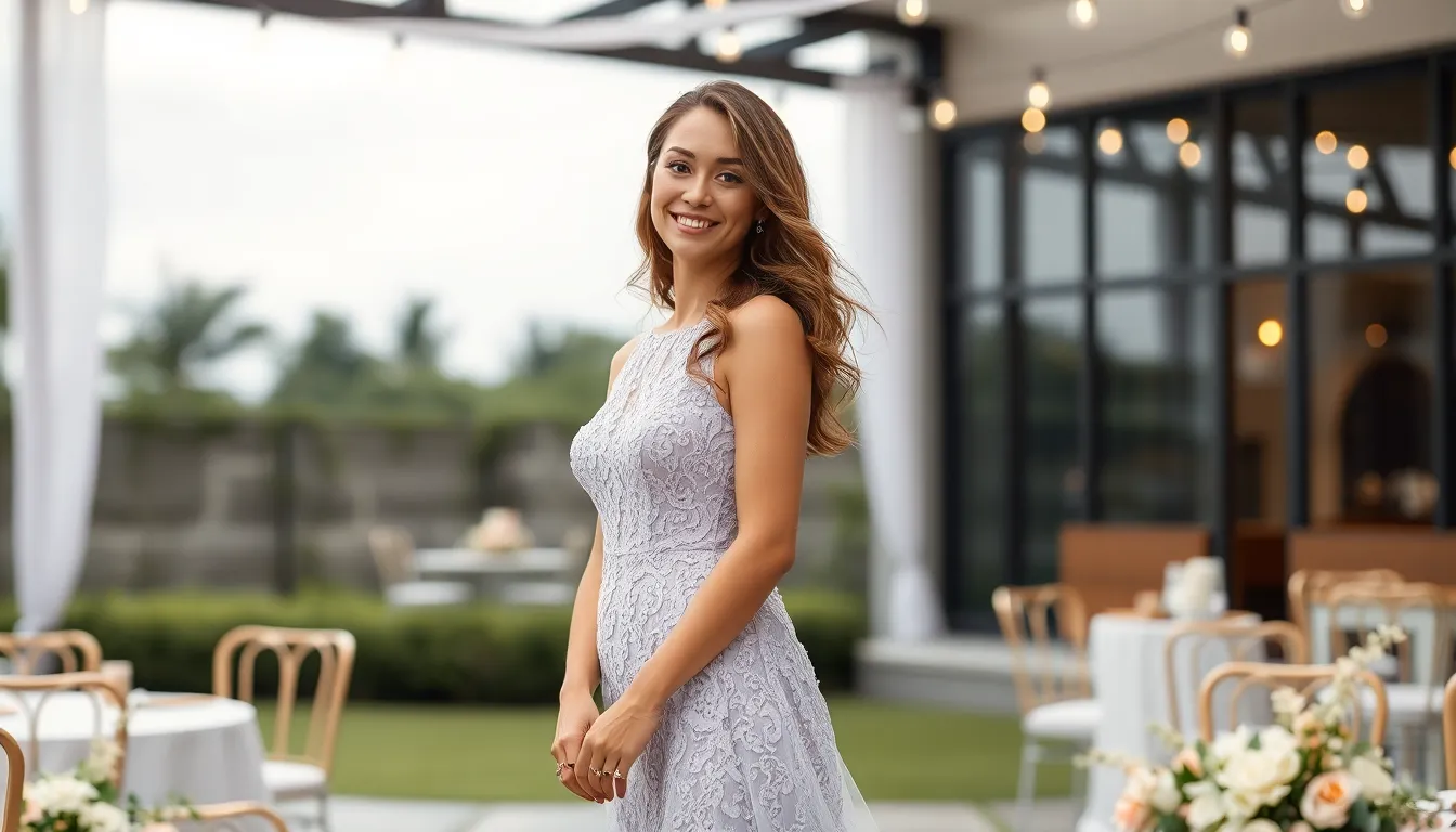 9 Stunning Lace Styles for Wedding Guest Outfits That'll Make You Picture-Perfect 10 9 Stunning Lace Styles for Wedding Guest Outfits That'll Make You Picture-Perfect 9