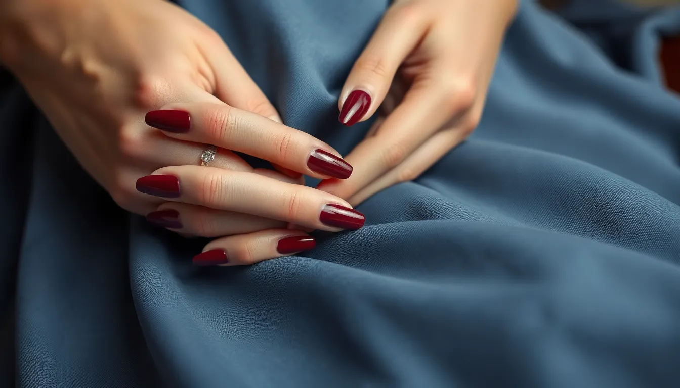 Best Nail Colors for Dusty Blue Dress: 15 Perfect Shades That'll Make You Shine 10 Best Nail Colors for Dusty Blue Dress: 15 Perfect Shades That'll Make You Shine 9