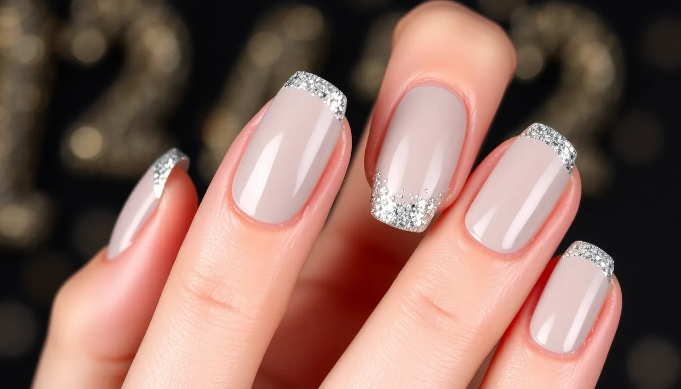 25 Stunning Nail Designs for New Year's Sparkle That'll Make You Shine 10 25 Stunning Nail Designs for New Year's Sparkle That'll Make You Shine 9