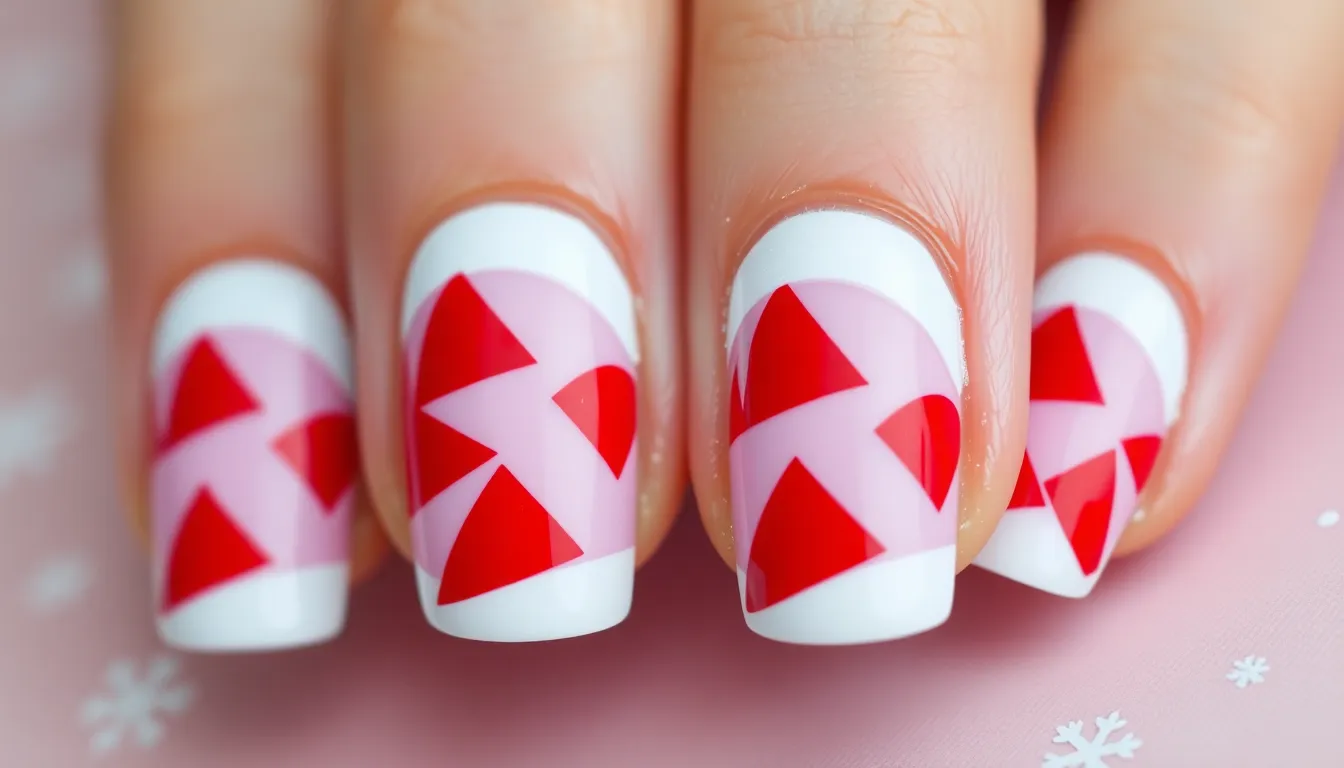 25 Stunning Red and White Christmas Nail Designs You'll Want to Try This Holiday Season 10 25 Stunning Red and White Christmas Nail Designs You'll Want to Try This Holiday Season 9