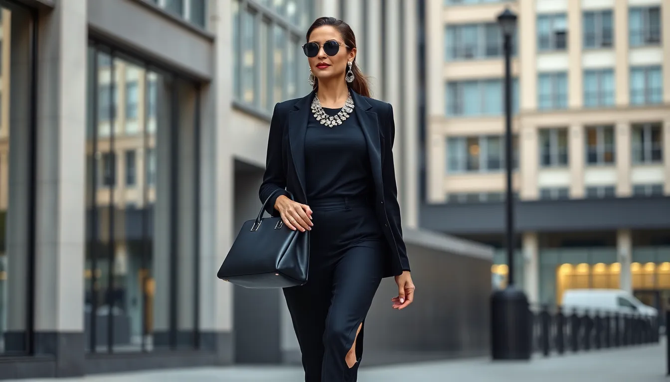 25 Stunning Semi Formal Black Outfits for Women That Work for Any Event 10 25 Stunning Semi Formal Black Outfits for Women That Work for Any Event 9
