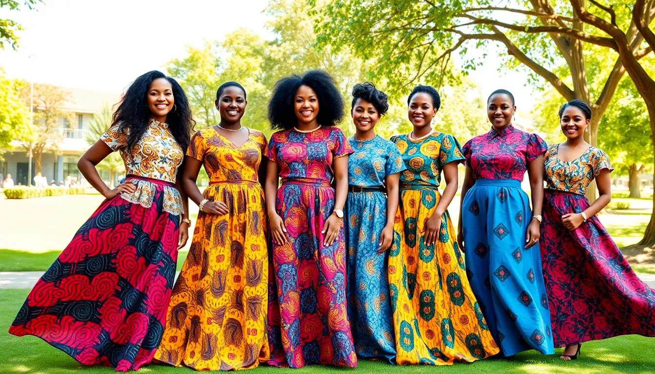 25 Stunning Skirt and Blouse Ankara Styles for Women That Turn Heads 10 25 Stunning Skirt and Blouse Ankara Styles for Women That Turn Heads 9