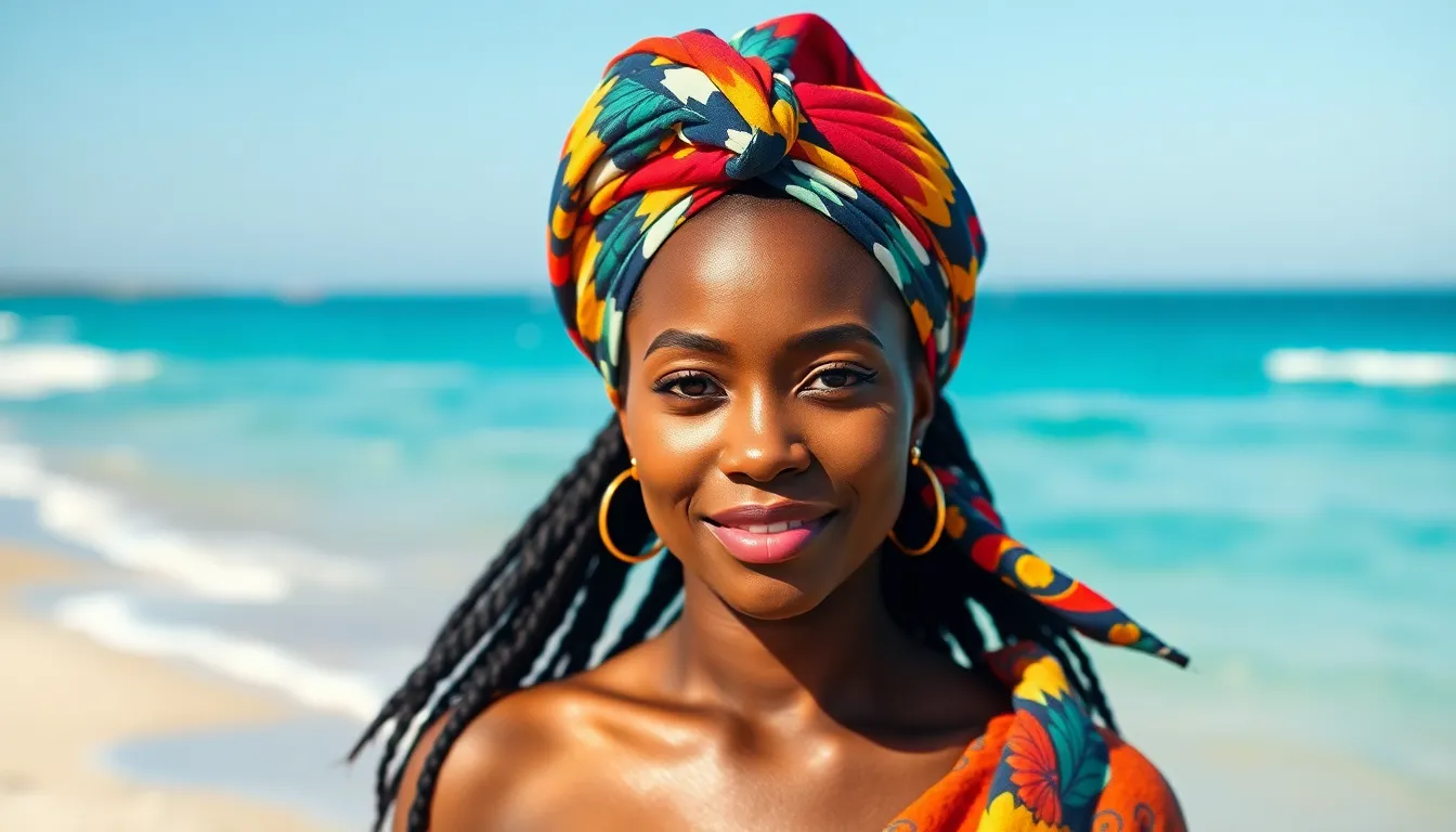 15 Stunning Vacation Hair Styles for Black Women That Actually Last 10 15 Stunning Vacation Hair Styles for Black Women That Actually Last 9