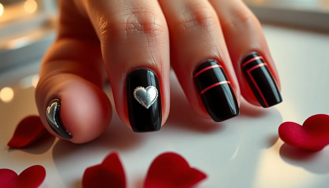 20 Stunning Valentine's Day Nail Ideas for Short Nails That'll Make You Fall in Love 10 20 Stunning Valentine's Day Nail Ideas for Short Nails That'll Make You Fall in Love 9