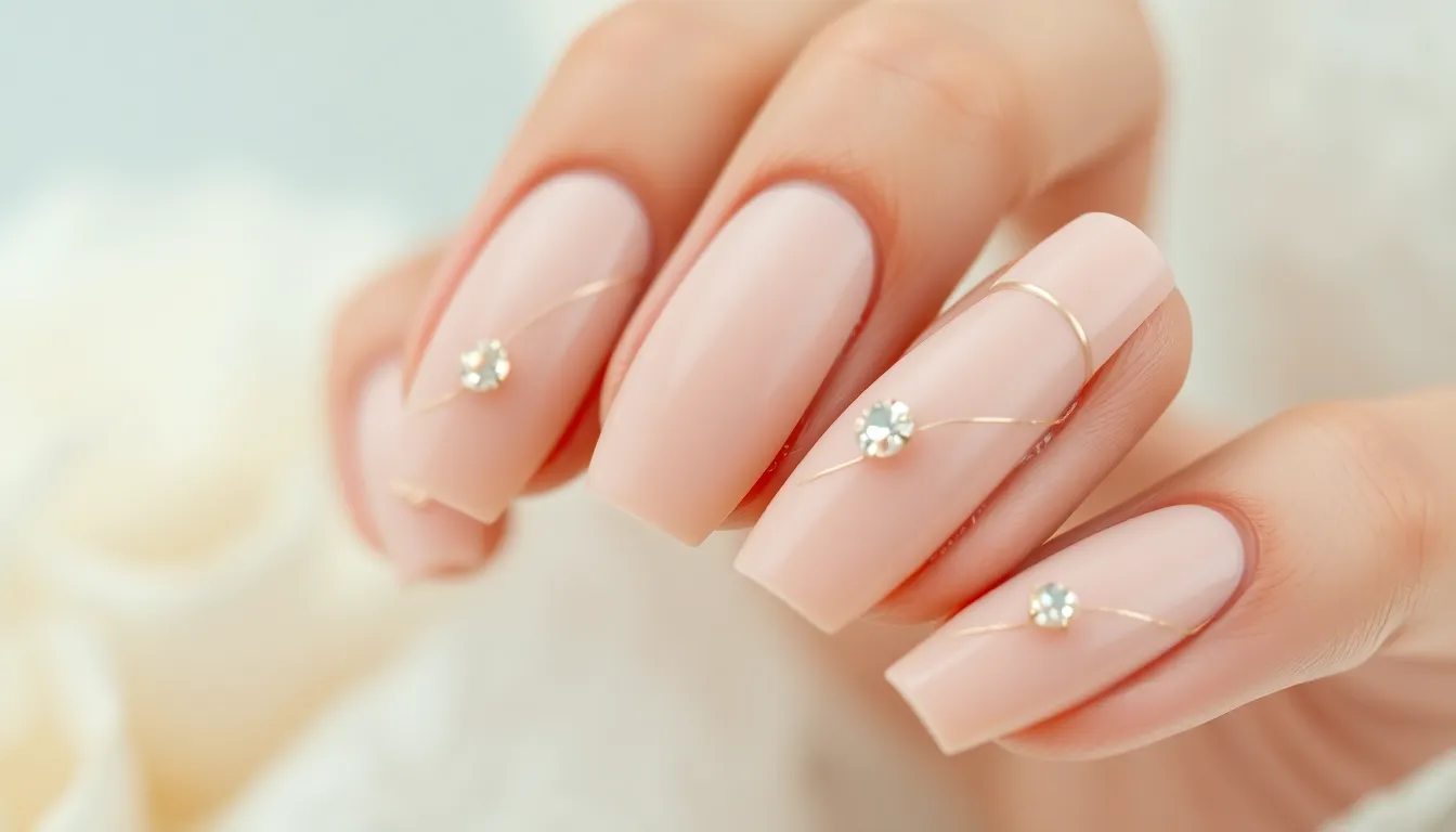 50+ Stunning Wedding Nail Ideas for the Bride: From Classic to Bold Designs 10 50+ Stunning Wedding Nail Ideas for the Bride: From Classic to Bold Designs 9