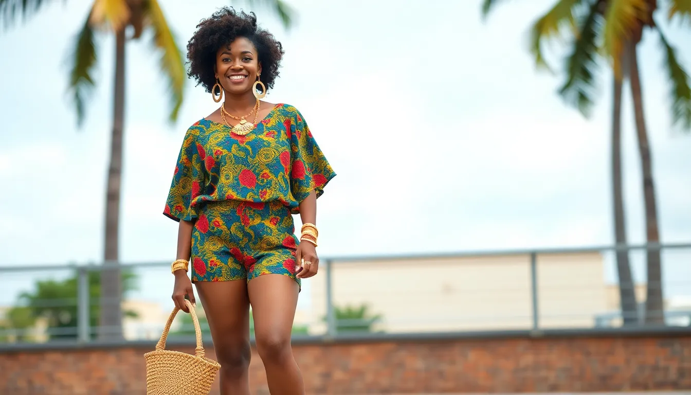 25 Stunning Ankara Shorts and Top Sets for Ladies That'll Turn Heads in 2025 11