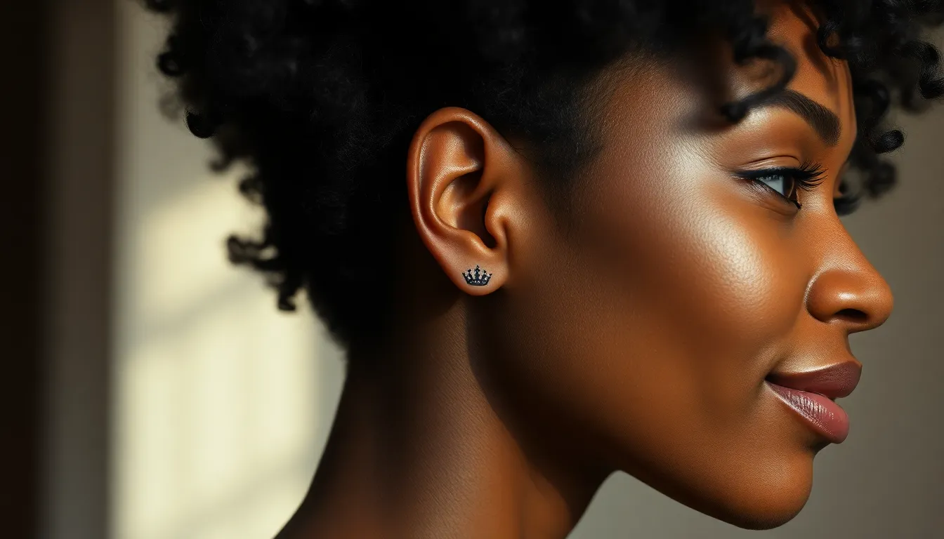 50+ Behind the Ear Tattoo Ideas for Black Women: Stunning Designs That Pop on Melanin 12 50+ Behind the Ear Tattoo Ideas for Black Women: Stunning Designs That Pop on Melanin 11