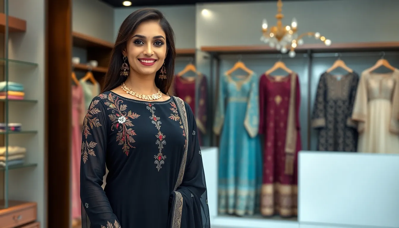 Black Suit for Women Indian Party Wear: Ultimate Style Guide & Shopping Tips 12 Black Suit for Women Indian Party Wear: Ultimate Style Guide & Shopping Tips 11