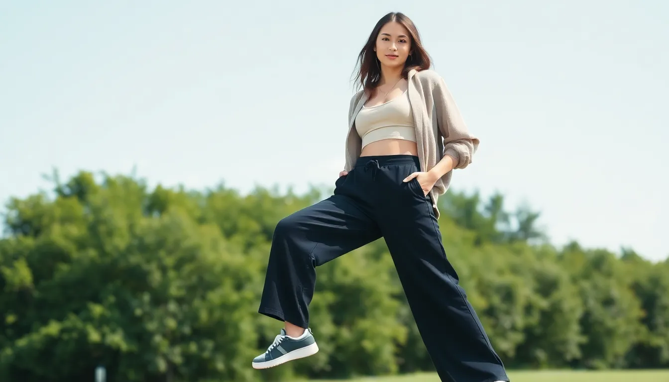 15 Chic Black Wide Leg Pants Outfit Summer Ideas You'll Want to Copy 12 15 Chic Black Wide Leg Pants Outfit Summer Ideas You'll Want to Copy 11