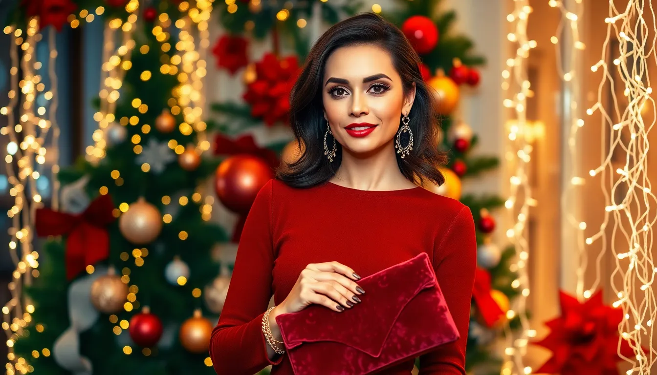 25 Classy Christmas Outfit Ideas for Women's Holiday Parties That Actually Look Chic 12 25 Classy Christmas Outfit Ideas for Women's Holiday Parties That Actually Look Chic 11