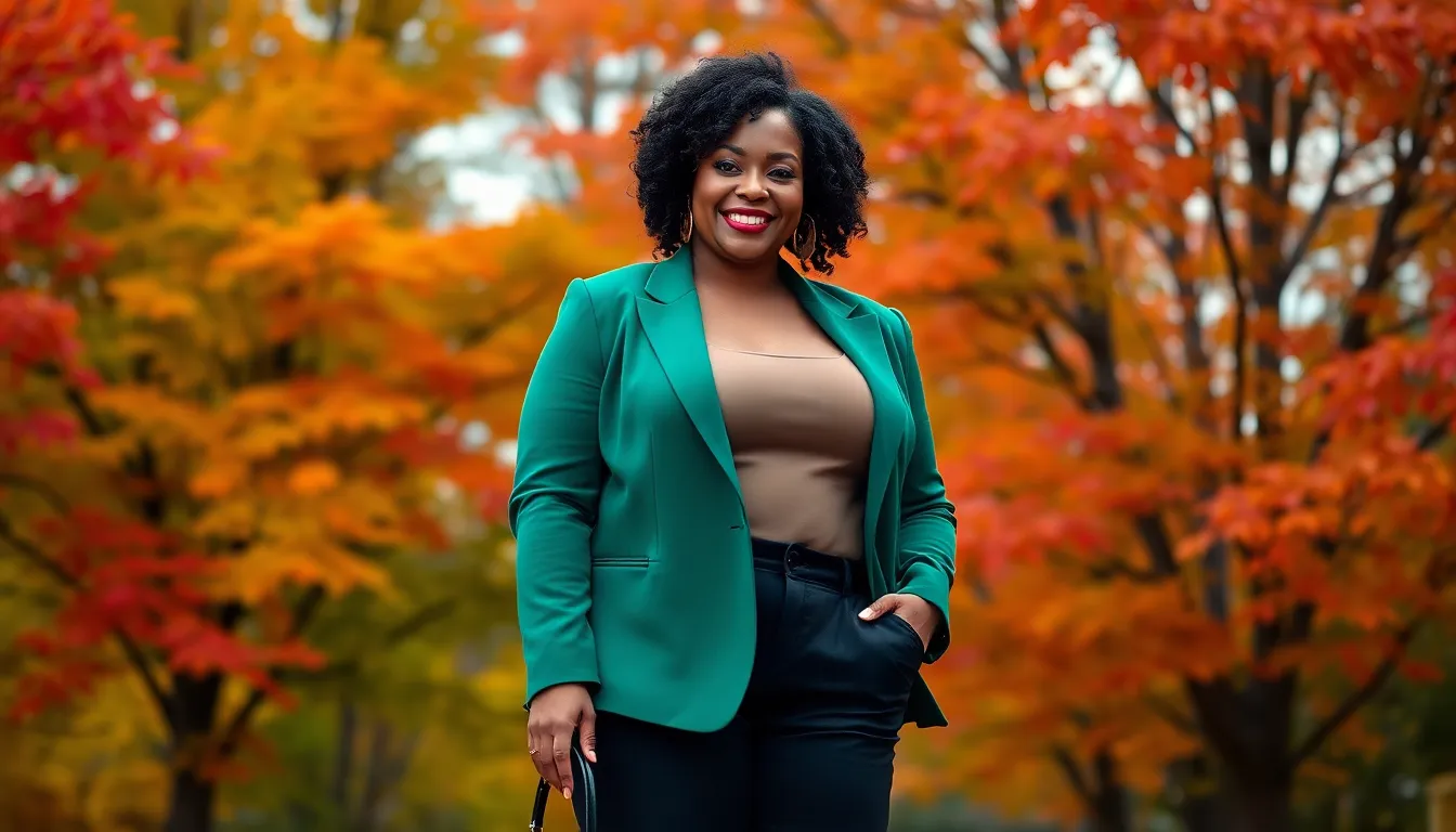 25 Stunning Fall Outfits for Plus Size Black Women: Style Tips That Celebrate Your Curves 12 25 Stunning Fall Outfits for Plus Size Black Women: Style Tips That Celebrate Your Curves 11