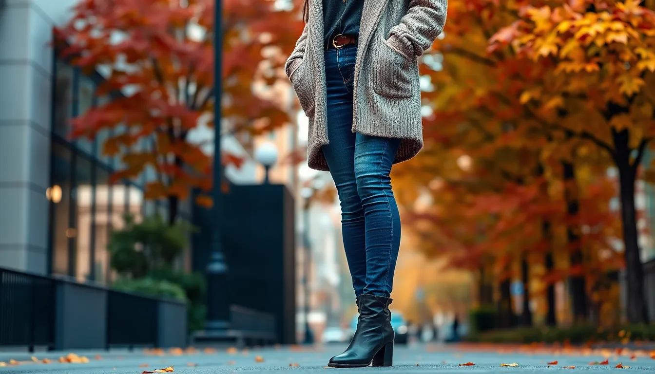 15 Stunning Fall Outfits for Mid Size Women That Actually Flatter Your Curves 12 15 Stunning Fall Outfits for Mid Size Women That Actually Flatter Your Curves 11