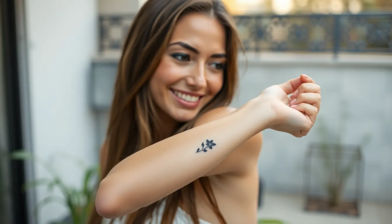 50 Beautiful First Tattoo Ideas for Women's Forearms (2025 Guide) 12 50 Beautiful First Tattoo Ideas for Women's Forearms (2025 Guide) 11