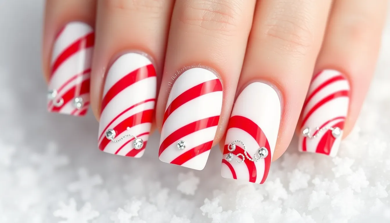 25 Stunning French Tip Christmas Nail Ideas for Square Nails (2025 Holiday Trends) 12 25 Stunning French Tip Christmas Nail Ideas for Square Nails (2025 Holiday Trends) 11