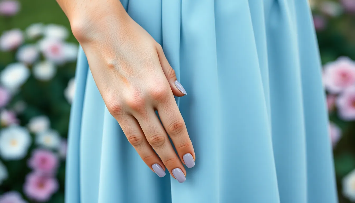 Best Nail Colors for Dusty Blue Dress: 15 Perfect Shades That'll Make You Shine 12 Best Nail Colors for Dusty Blue Dress: 15 Perfect Shades That'll Make You Shine 11