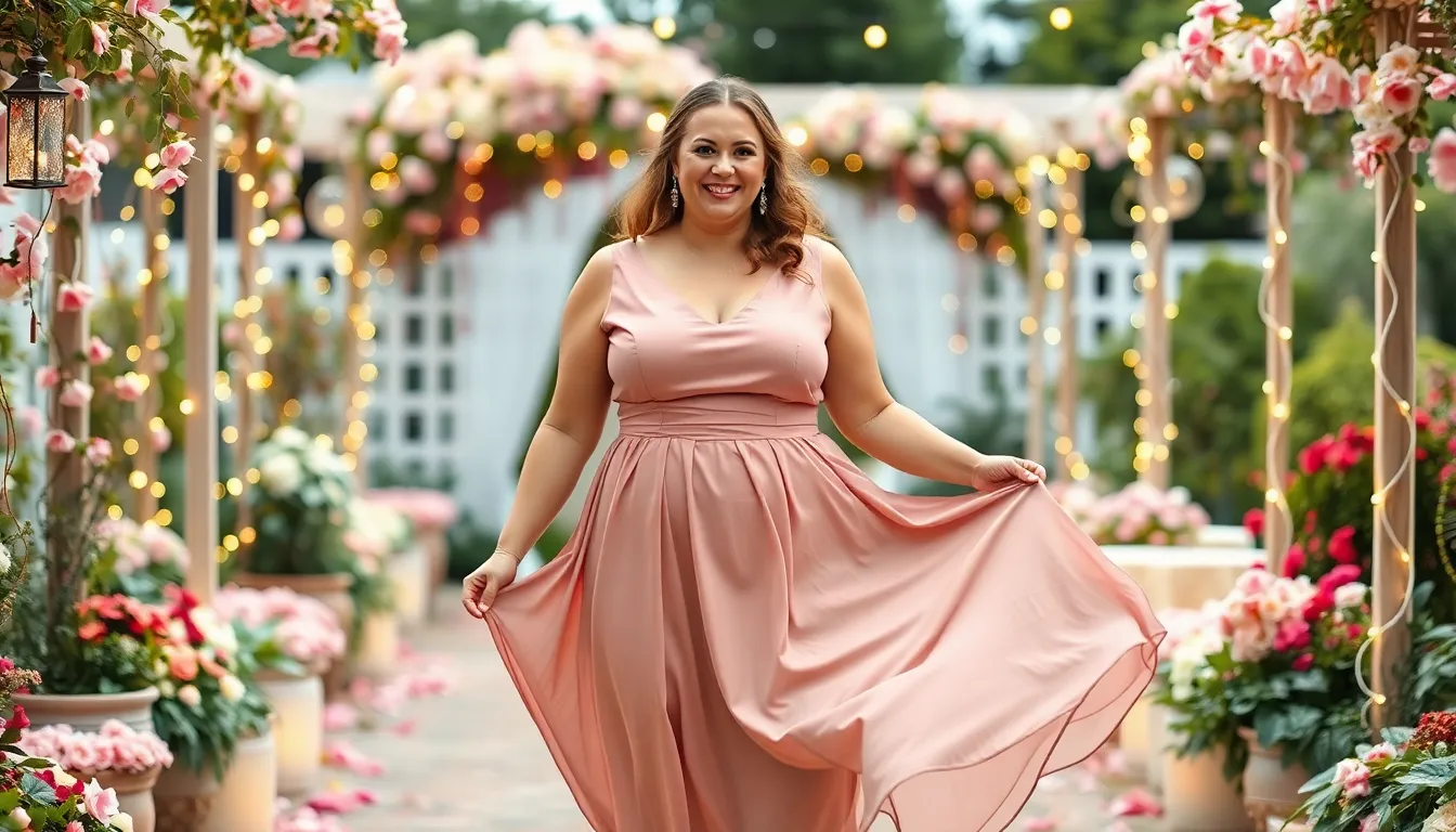 Classy Plus Size Wedding Guest Dresses: 15 Elegant Styles That Flatter Every Curve 12 Classy Plus Size Wedding Guest Dresses: 15 Elegant Styles That Flatter Every Curve 11