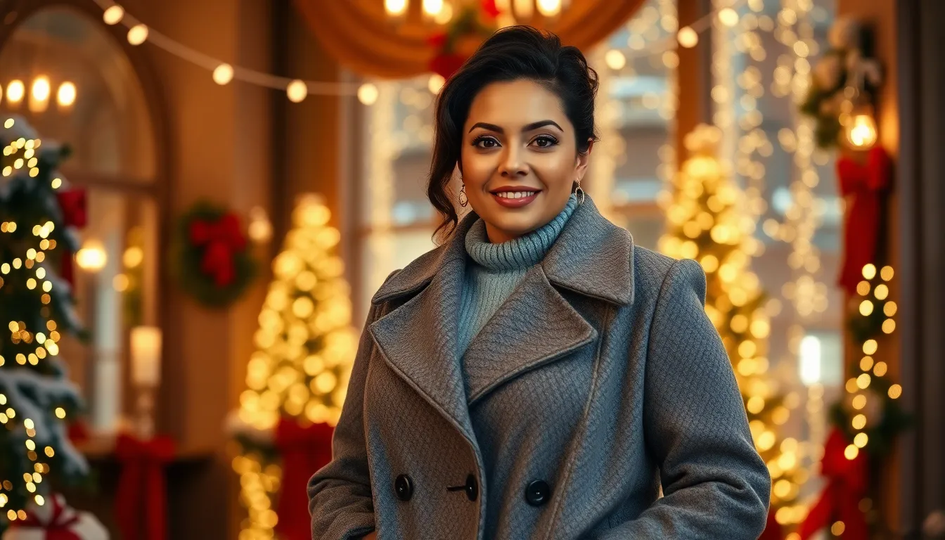 15 Stunning Plus Size Winter Date Night Outfits That'll Keep You Warm & Stylish 12 15 Stunning Plus Size Winter Date Night Outfits That'll Keep You Warm & Stylish 11