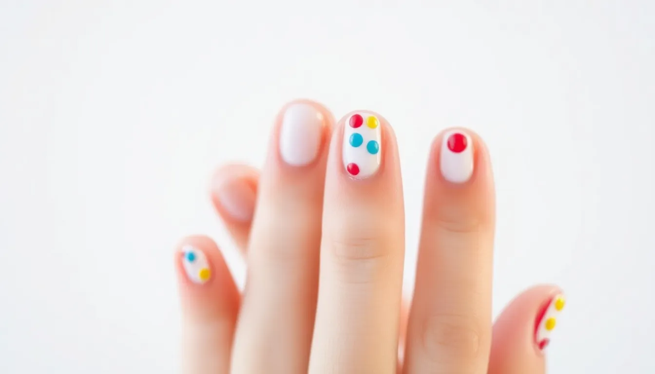 15 Simple Nail Art Ideas for Short Nails: Easy Designs Anyone Can Do at Home 12 15 Simple Nail Art Ideas for Short Nails: Easy Designs Anyone Can Do at Home 11