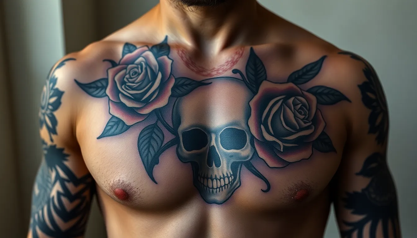 25 Stunning Chest Tattoo Cover Up Ideas for Women (2025 Design Guide) 11