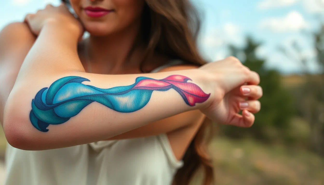 50+ Stunning Arm Tattoo Ideas for Women: From Delicate Florals to Bold Geometric Designs 12 50+ Stunning Arm Tattoo Ideas for Women: From Delicate Florals to Bold Geometric Designs 11