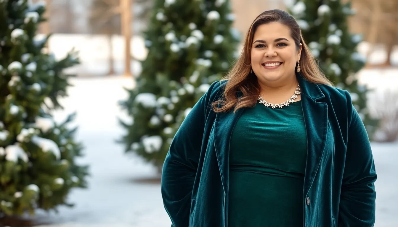 Plus Size Winter Wedding Guest Outfits: 15 Chic Looks That Keep You Warm & Stylish 12 Plus Size Winter Wedding Guest Outfits: 15 Chic Looks That Keep You Warm & Stylish 11