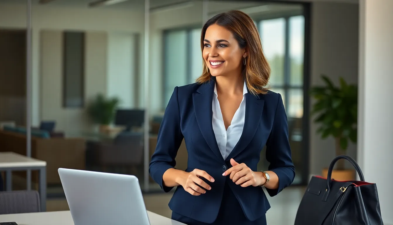 Best Work Suits for Women: Professional Office Wear That Commands Respect 12 Best Work Suits for Women: Professional Office Wear That Commands Respect 11
