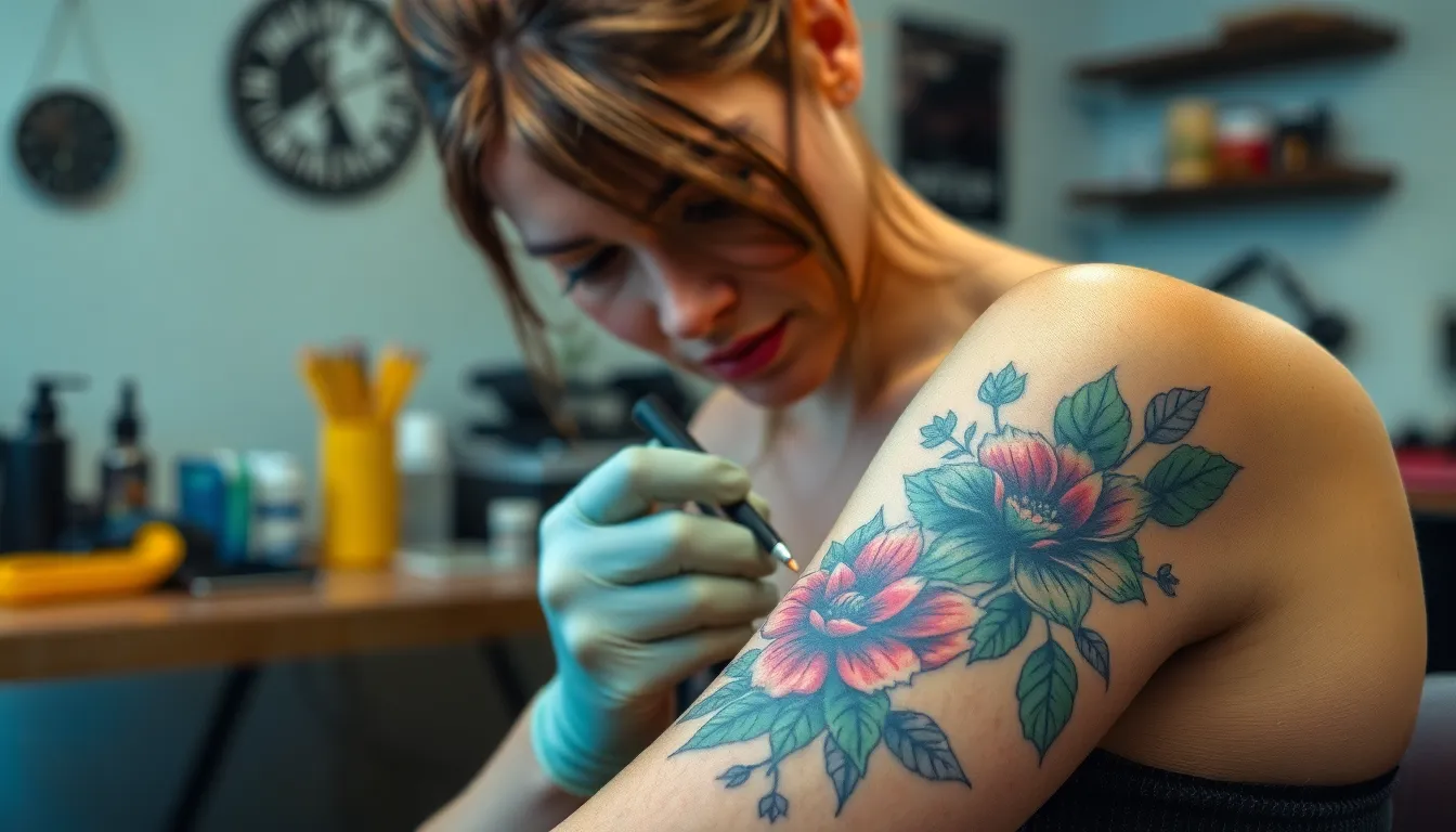 25 Stunning Arm Tattoo Cover Up Ideas for Women That Actually Work 14 25 Stunning Arm Tattoo Cover Up Ideas for Women That Actually Work 13