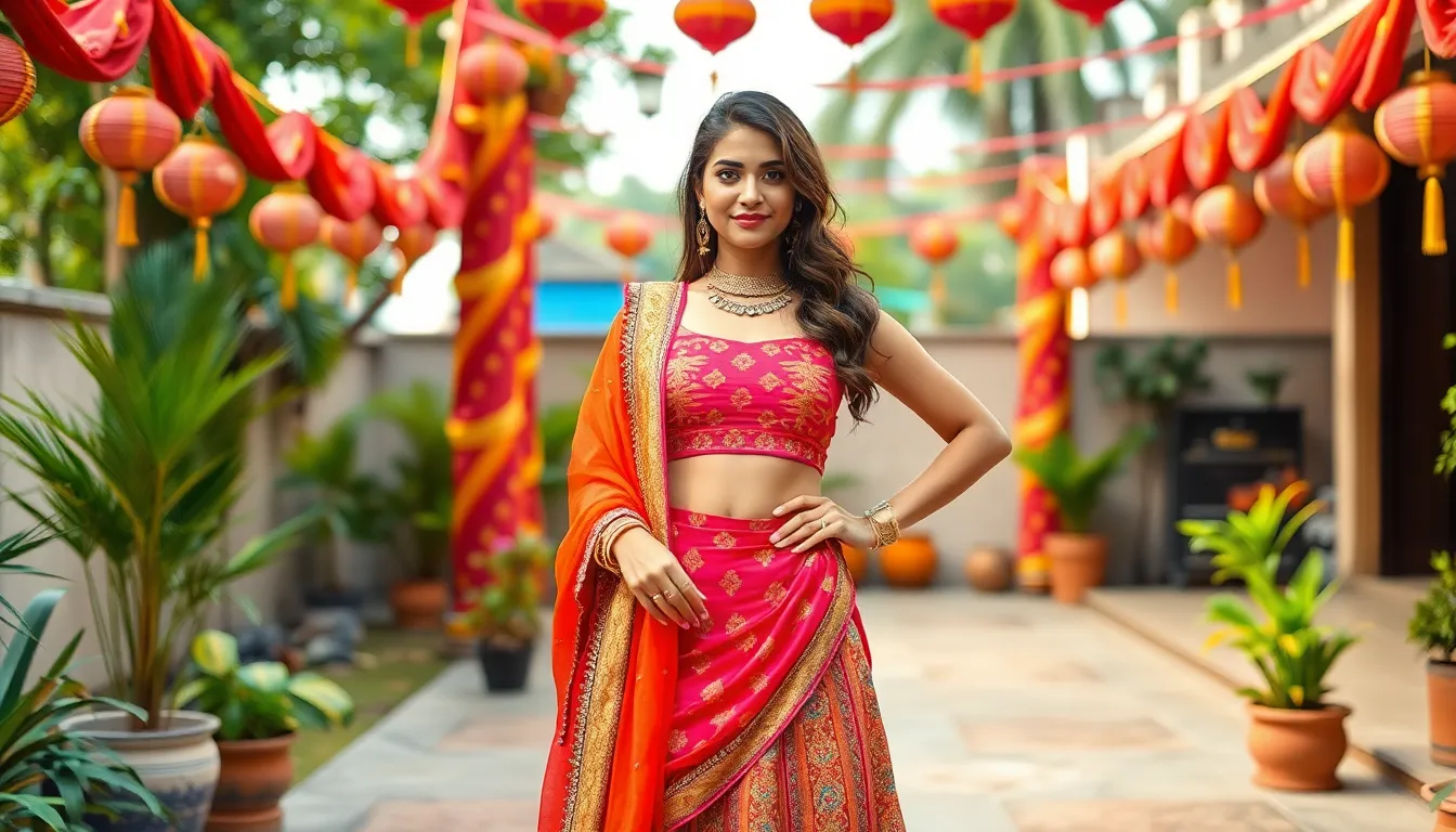 Ultimate Guide to Crop Top and Skirt Indian Party Wear: Styling Tips & Trends 2025 14 Ultimate Guide to Crop Top and Skirt Indian Party Wear: Styling Tips & Trends 2025 13