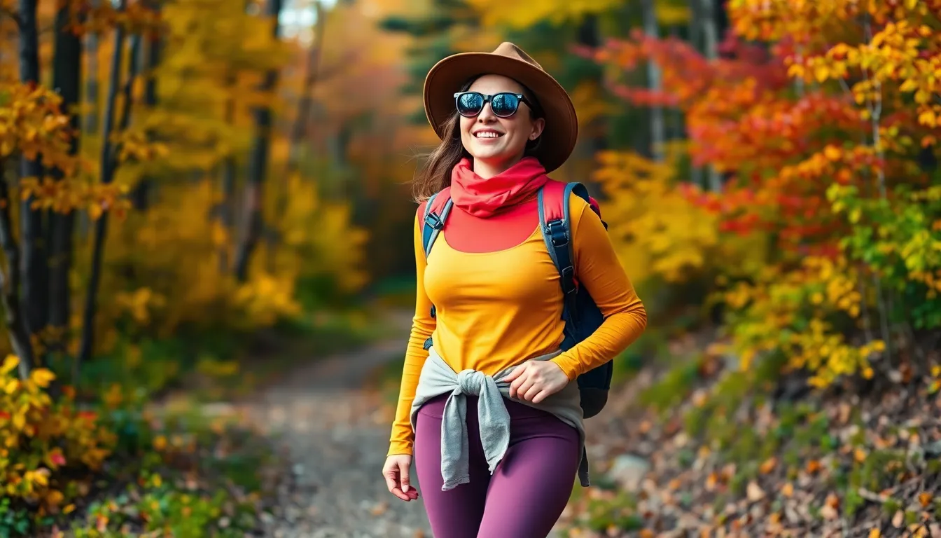25 Cute Fall Hiking Outfits for Women That Look Amazing on Every Trail 14 25 Cute Fall Hiking Outfits for Women That Look Amazing on Every Trail 13