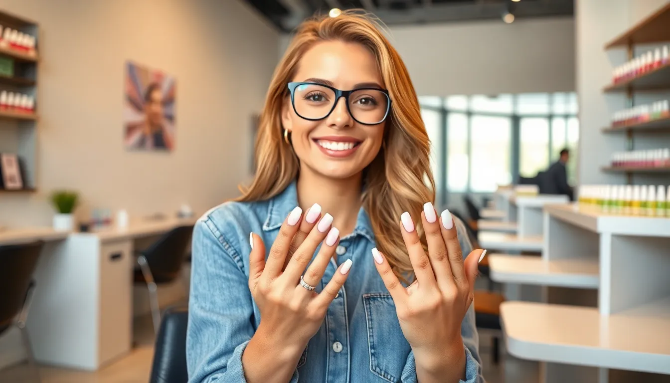25 Cute French Tip Nail Designs for Summer That'll Make You Beach-Ready 14 25 Cute French Tip Nail Designs for Summer That'll Make You Beach-Ready 13