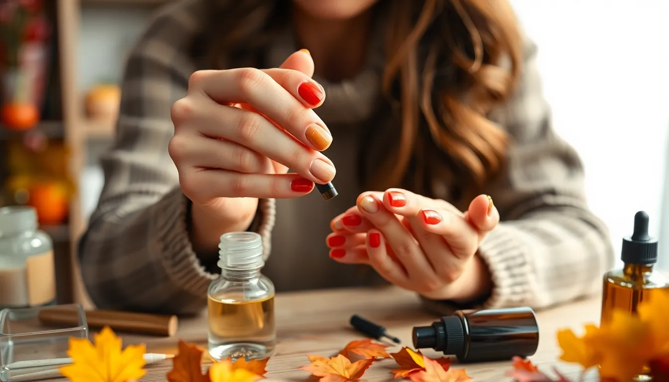 Fall Nails Different Color Each Nail: 15 Stunning Multi-Color Autumn Manicure Ideas 14 Fall Nails Different Color Each Nail: 15 Stunning Multi-Color Autumn Manicure Ideas 13