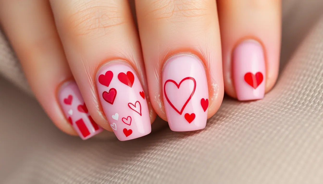 15 Stunning Gel Nail Designs for Valentine's Day That'll Make Hearts Skip a Beat 14 15 Stunning Gel Nail Designs for Valentine's Day That'll Make Hearts Skip a Beat 13