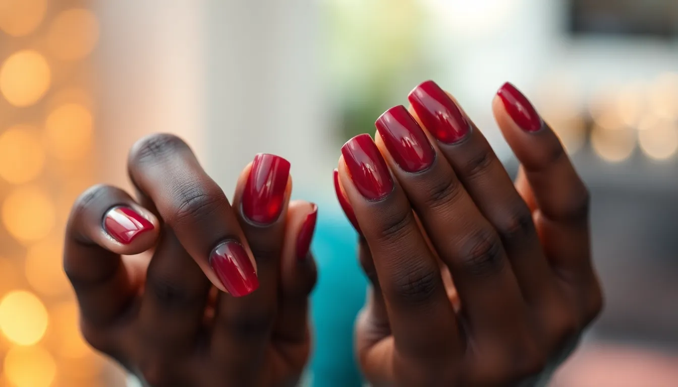 25 Stunning Nail Art Designs for Dark Skin That Actually Look Amazing 14 25 Stunning Nail Art Designs for Dark Skin That Actually Look Amazing 13