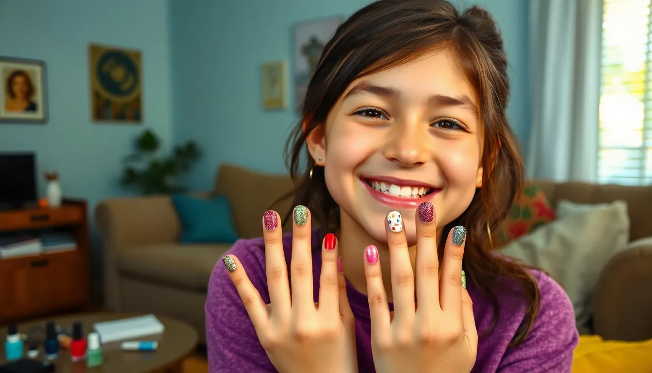15 Easy Nail Art Ideas Perfect for Kids' Small Nails (5-Minute Designs!) 14 15 Easy Nail Art Ideas Perfect for Kids' Small Nails (5-Minute Designs!) 13