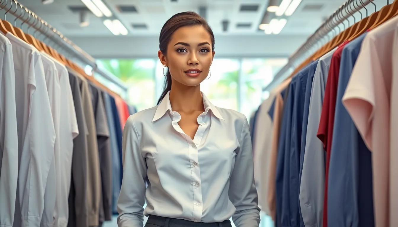 Best Office Shirts for Women: 25+ Professional Work Outfit Ideas That Command Respect 14 Best Office Shirts for Women: 25+ Professional Work Outfit Ideas That Command Respect 13