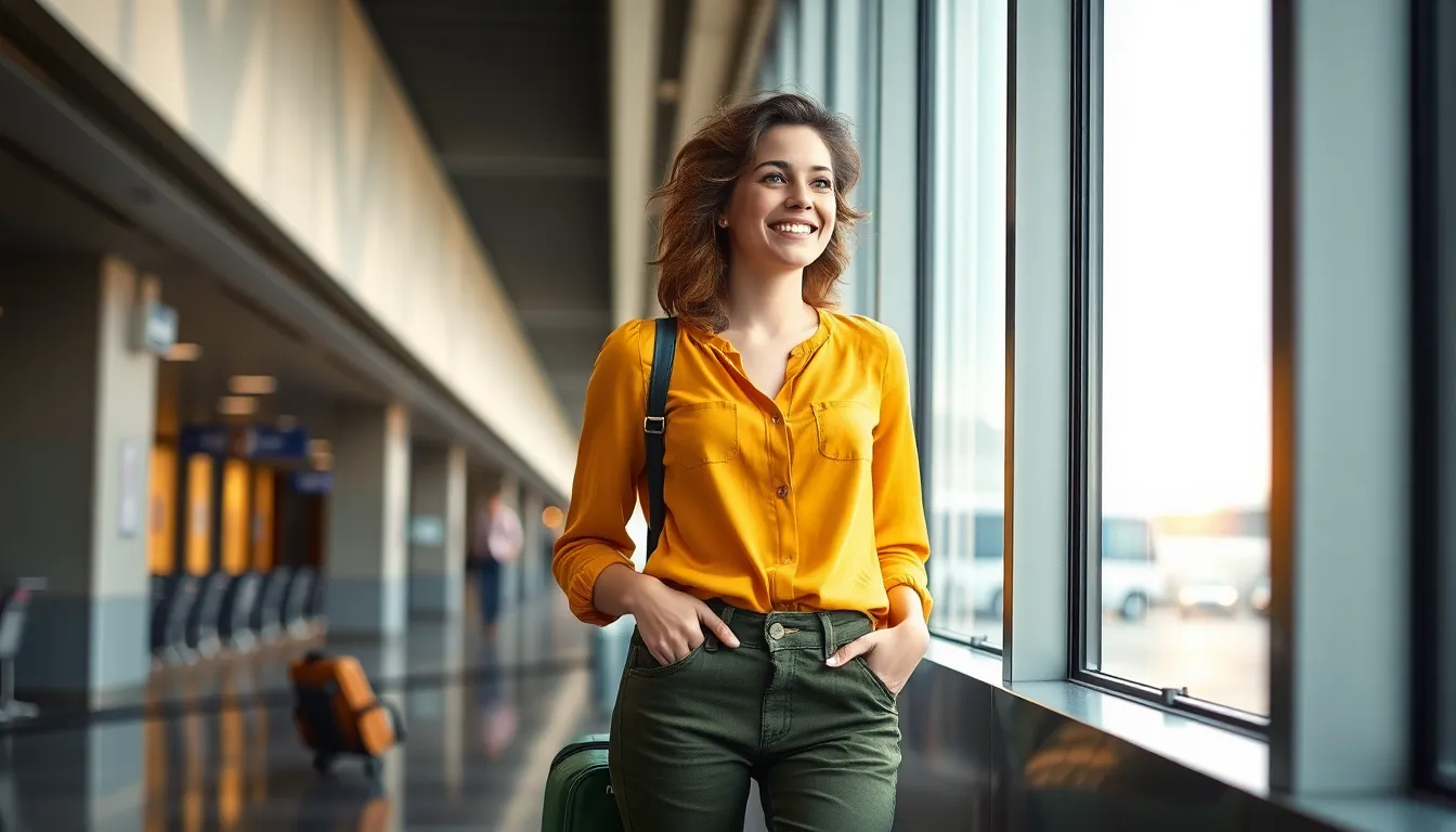 Airport Pickup Outfit Ideas: What to Wear When Picking Up Your Boyfriend From Airport 14 Airport Pickup Outfit Ideas: What to Wear When Picking Up Your Boyfriend From Airport 13
